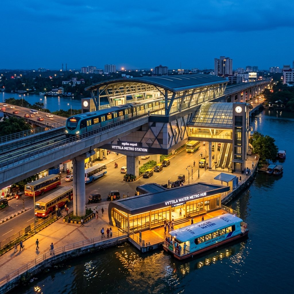 Vyttila Metro & Mobility Hub