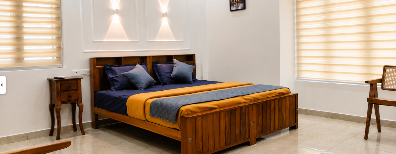 Twin Deluxe AC Bedroom (Bedroom 1)